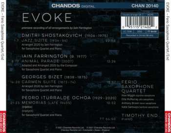 CD Ferio Saxophone Quartet: Evoke 561779