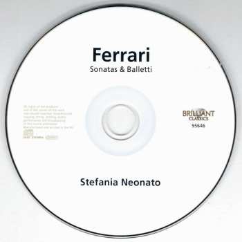 CD Giacomo Gotifredo Ferrari: Sonatas & Balleti 455457