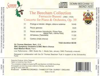 CD Sir Thomas Beecham: Piano Concerto, Op. 39 644201