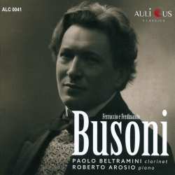 Ferruccio Busoni: Kammermusik Für Klarinette