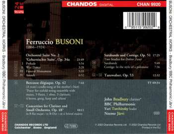 CD Ferruccio Busoni: Orchestral Works 328869