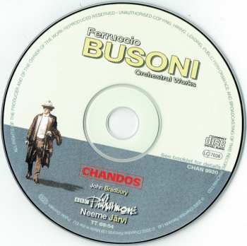 CD Ferruccio Busoni: Orchestral Works 328869