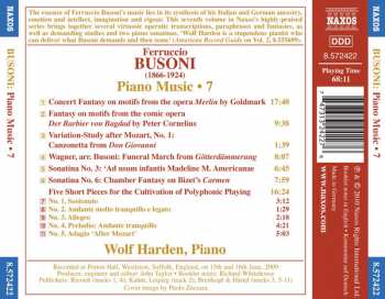 CD Ferruccio Busoni: Piano Music • 7 120373