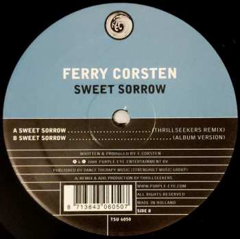 Album Ferry Corsten: Sweet Sorrow