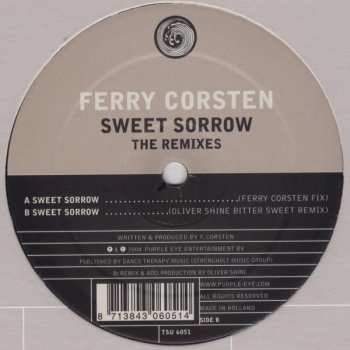 LP Ferry Corsten: Sweet Sorrow (The Remixes) 655963