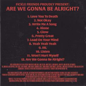 CD Fickle Friends: Are We Gonna Be Alright? 563779