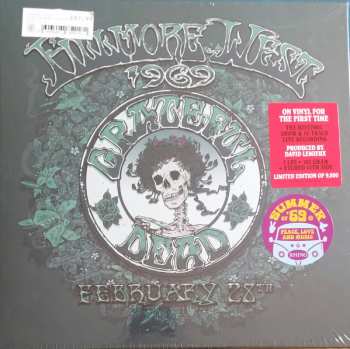 5LP The Grateful Dead: Fillmore West 1969 February 28th 12574