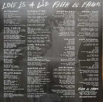 LP Filth Is Eternal: Love Is A Lie, Filth Is Eternal CLR 575356