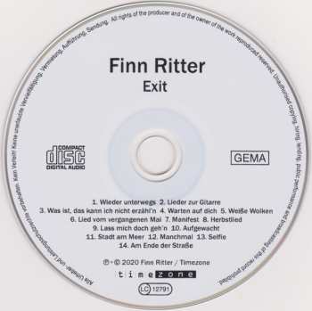 CD Finn Ritter: Exit 640419