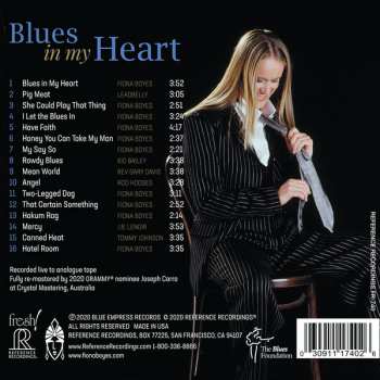 CD Fiona Boyes: Blues In My Heart 180872