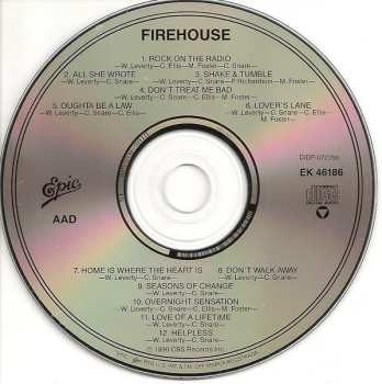 CD Firehouse: FireHouse 544795