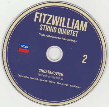 15CD/Box Set Fitzwilliam String Quartet: Complete Decca Recordings LTD 566331