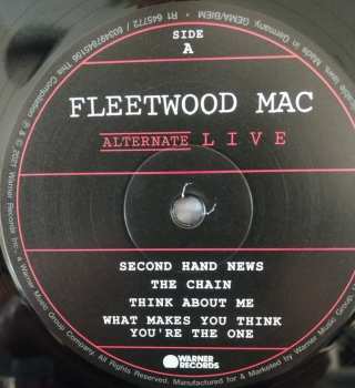 2LP Fleetwood Mac: Alternate Live LTD 554915