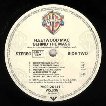 LP Fleetwood Mac: Behind The Mask 626897