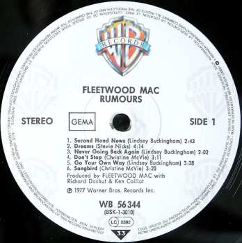 LP Fleetwood Mac: Rumours 661562