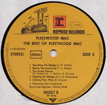 LP Fleetwood Mac: The Best Of Fleetwood Mac 646752