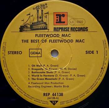 LP Fleetwood Mac: The Best Of Fleetwood Mac 653828