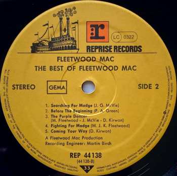 LP Fleetwood Mac: The Best Of Fleetwood Mac 653828