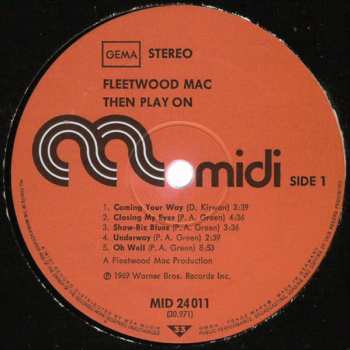 LP Fleetwood Mac: Then Play On 641949