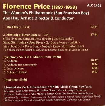 CD Florence B. Price: The Oak - Mississippi River Suite - Symphony No. 3 557954