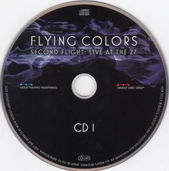 2CD/DVD Flying Colors: Second Flight: Live At The Z7 31806