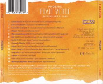 CD Foaie Verde: Phoenix (Balkans And Beyond) 616034