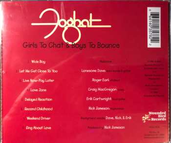 CD Foghat: Girls To Chat Boys To Bounce 620758