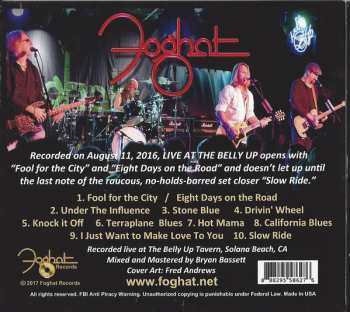 CD Foghat: Live At The Belly Up 622252