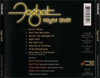 CD Foghat: Night Shift 597318