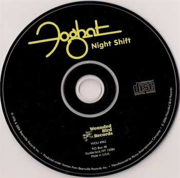 CD Foghat: Night Shift 597318