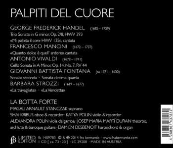 CD Antonio Vivaldi: Palpiti Del Cuore 430937