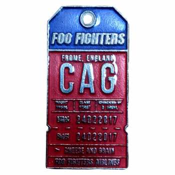 Merch Foo Fighters: Placka Flight Tag