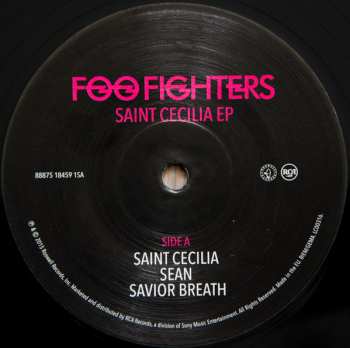 LP Foo Fighters: Saint Cecilia EP 384386