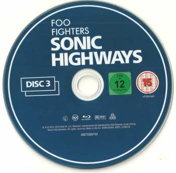 3Blu-ray Foo Fighters: Sonic Highways 33662