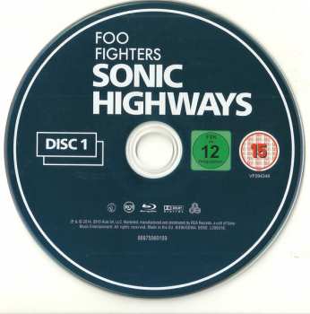 3Blu-ray Foo Fighters: Sonic Highways 33662