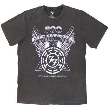 Merch Foo Fighters: Stone Wash Tričko Eonaa Logo Foo Fighters