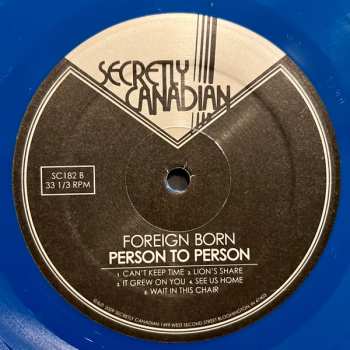 LP Foreign Born: Person To Person CLR 569977