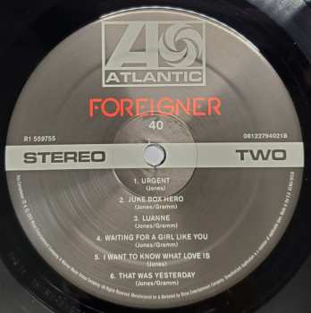 2LP Foreigner: 40 583541