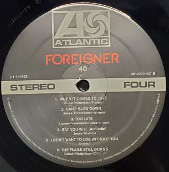 2LP Foreigner: 40 583541