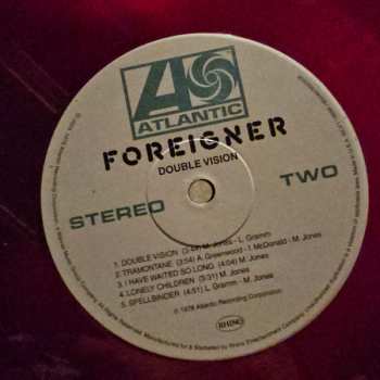 LP Foreigner: Double Vision CLR 646768