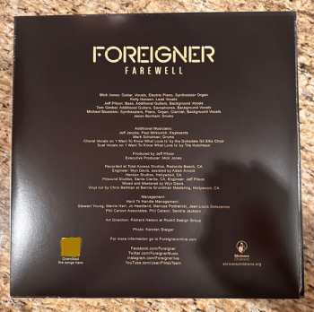 LP Foreigner: Farewell: The Very Best Of Foreigner CLR | LTD 596095