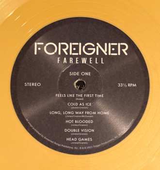 LP Foreigner: Farewell: The Very Best Of Foreigner CLR | LTD 596095