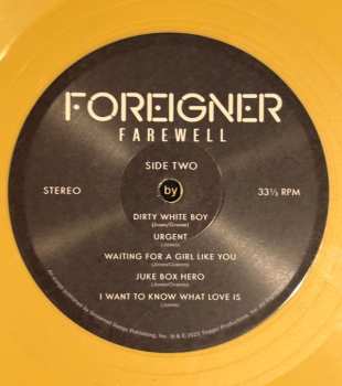 LP Foreigner: Farewell: The Very Best Of Foreigner CLR | LTD 596095