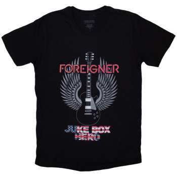 Merch Foreigner: Foreigner Unisex T-shirt: Juke Box Hero (large) L