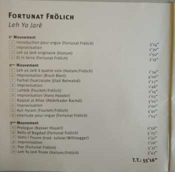 CD Fortunat Frölich: Leh Ya Jarè 478223