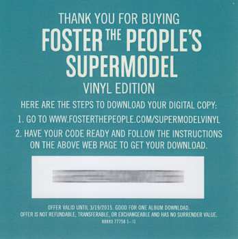 LP Foster The People: Supermodel 593594