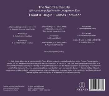 CD Fount & Origin: The Sword & The Lily (15th-Century Polyphony For Judgement Day) 587429