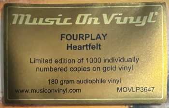 2LP Fourplay: Heartfelt CLR | LTD | NUM 618616