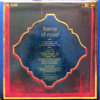 LP Frame: Frame Of Mind LTD 254217