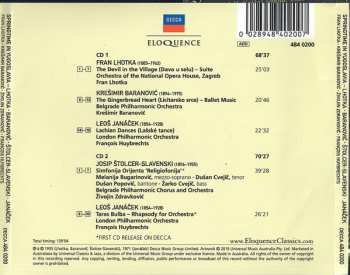 2CD Leoš Janáček: Springtime In Yugoslavia 549596